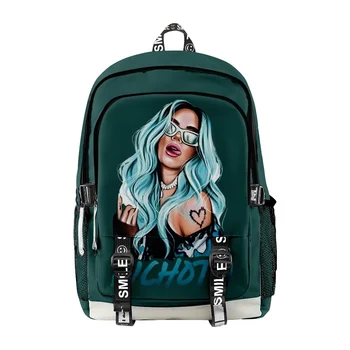  Karol G Backpack 2023 Школьная сумка в повседневном стиле для женщин, мужчин, девочек, мальчиков, сумка унисекс