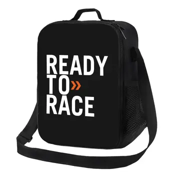  Готовая к гонке Изолированная сумка для ланча для гонок, спортивного райдера, термоохладитель, коробка для бенто с едой, работа, школа, путешествия