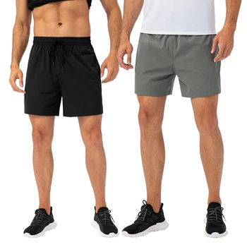  Мужские шорты для тренировок в тренажерном зале, мужская спортивная повседневная одежда, быстросохнущие компрессионные шорты для бега, Мужская легкая атлетика