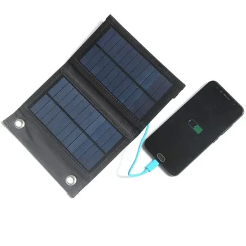  Портативное солнечное складное зарядное устройство для мобильных телефонов мощностью 4 Вт 6 Вт 10 Вт, наружное зарядное устройство для мобильных телефонов
